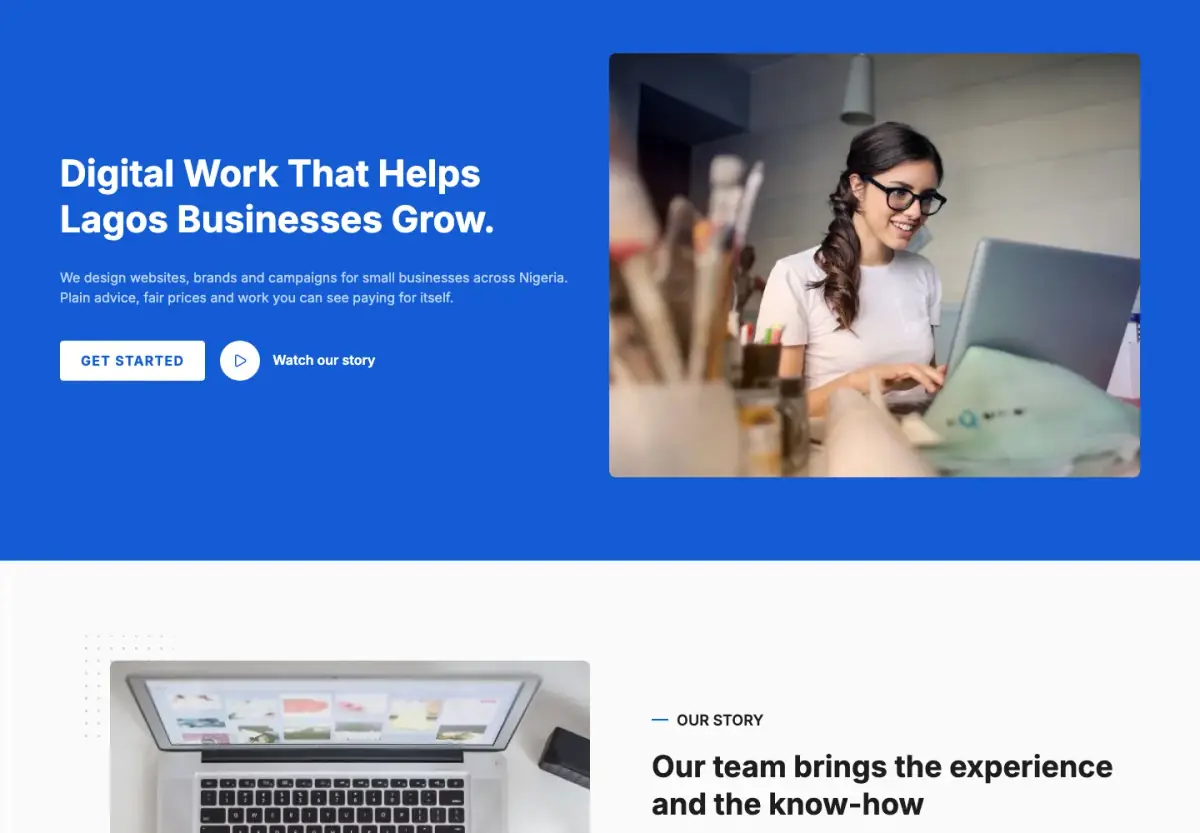 Preview of the Beacon template