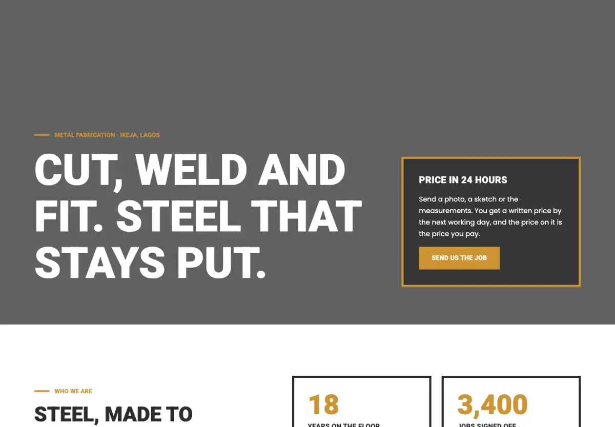 Preview of the Forge template