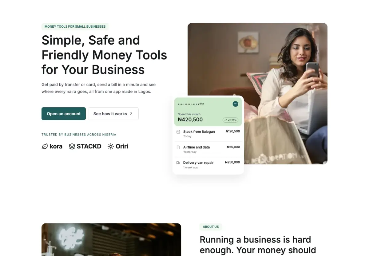 Preview of the Ledger template