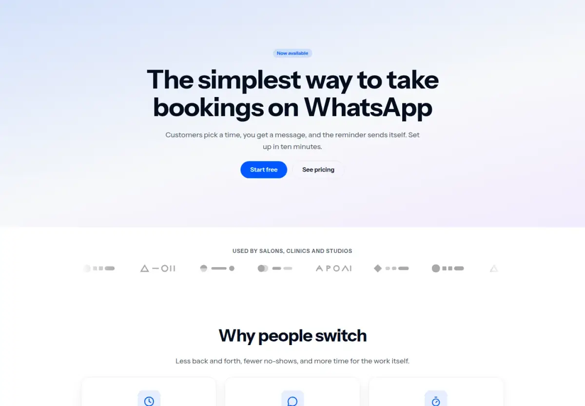 Preview of the Product launch: centred template