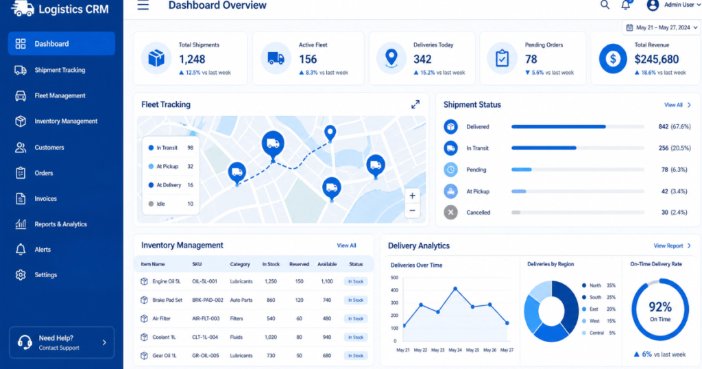 CRM for Logistics