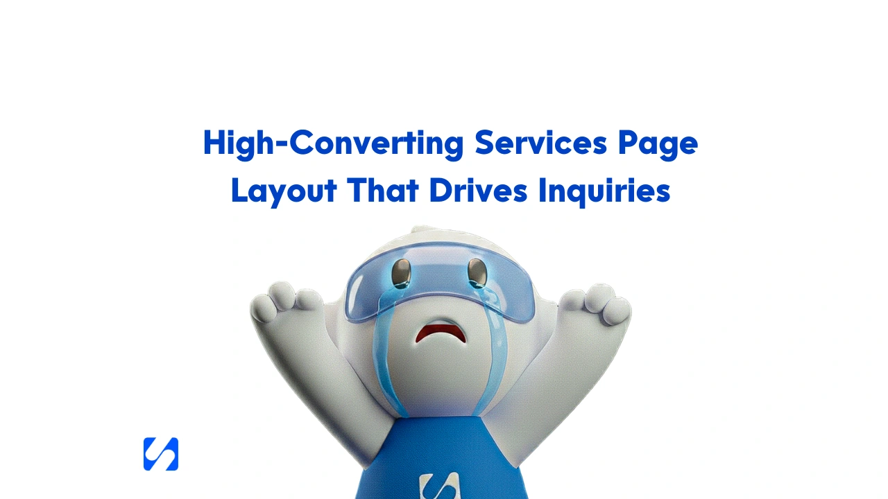 High-Converting Services Page Layout That Drives Inquiries