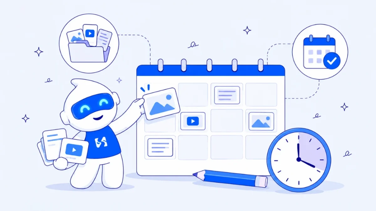 How to plan a month of social media content
