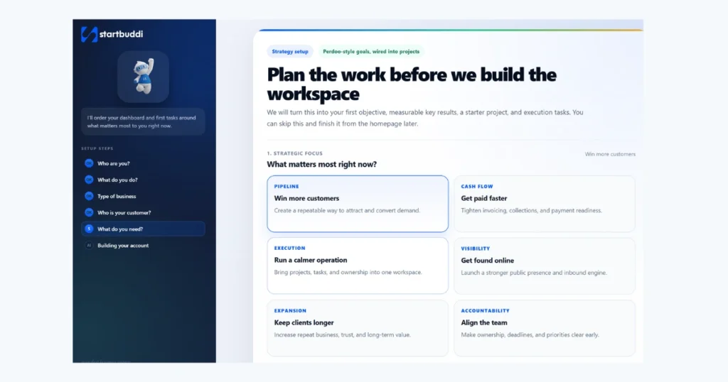 CRM workspace setup guide.