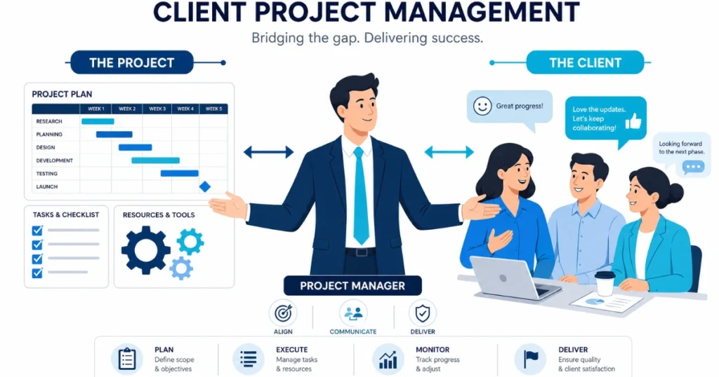 What Are the Core Stages of Client Project Management