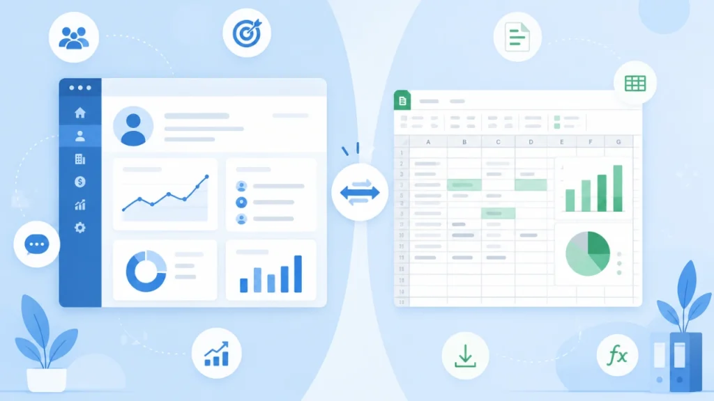 CRM vs Microsoft Excel: Why Spreadsheets Are Slowing Your Business Down