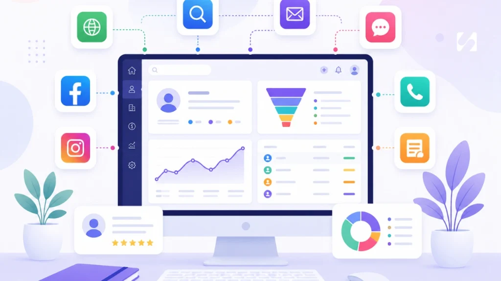 How CRMs Handle Multi-Channel Lead Tracking for Growing Businesses