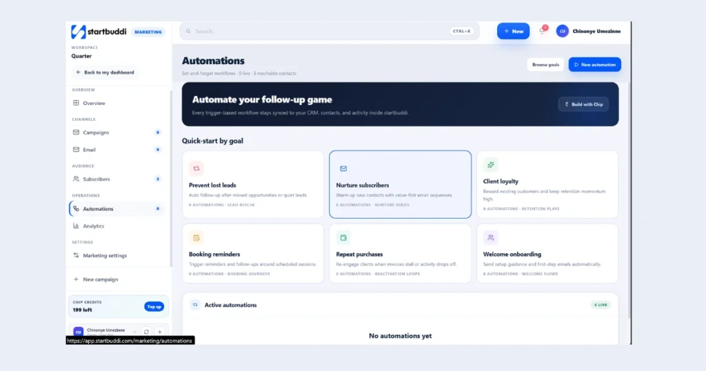 How to Set Up an Automation