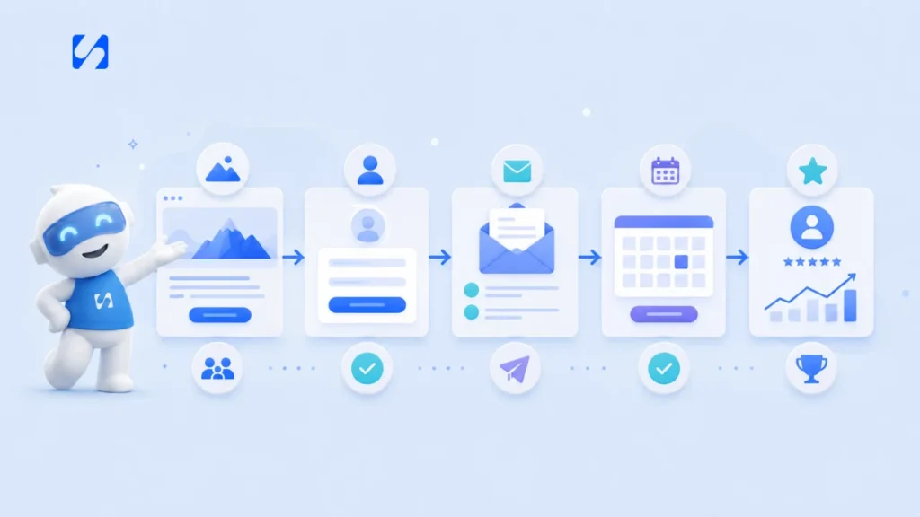 sales funnel vs website