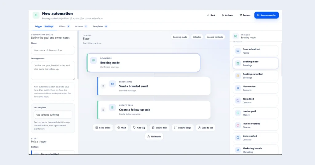 Create a New Automation